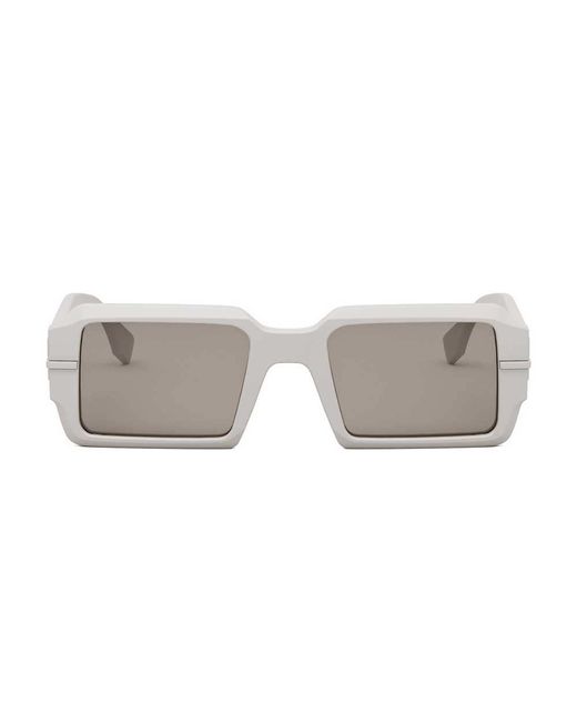 Fendi Sunglasses in Grey for Men | Lyst UK