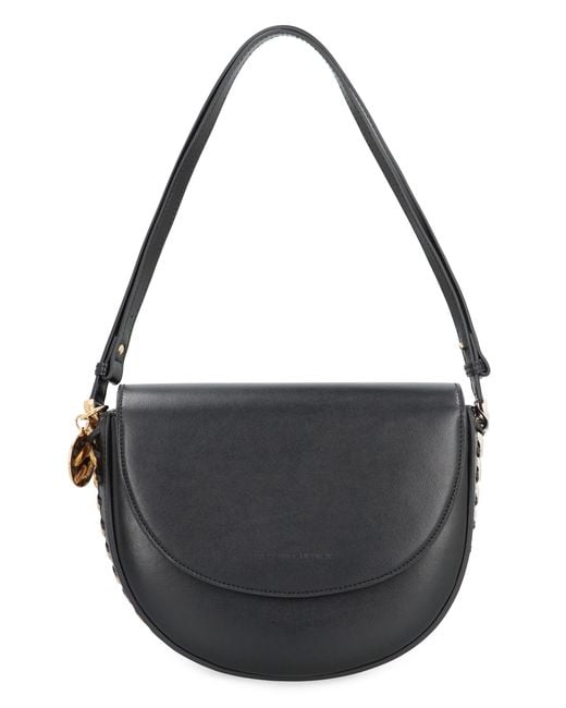 Stella McCartney Black Frayme Shoulder Bag Polyamide