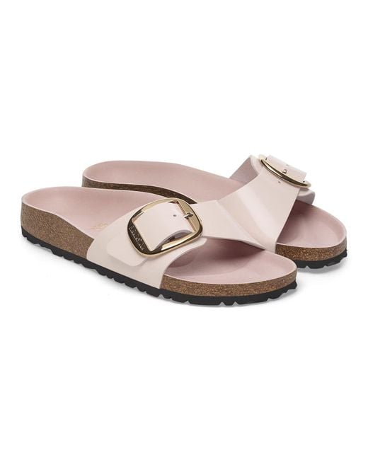 Birkenstock Multicolor Madrid Big Buckle Shine Light Rose