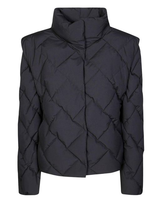 Herno Black Down Jacket Polyester Puffer