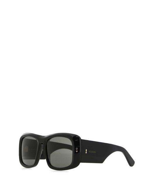 Gucci Black Acetate Sunglasses for men