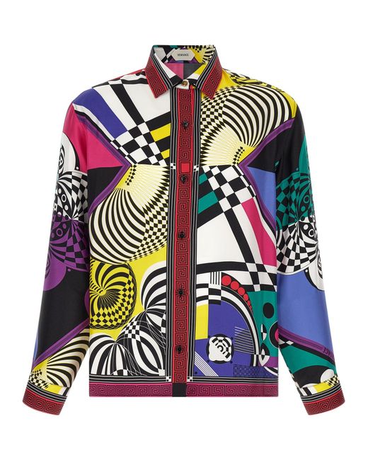 Versace Multicolor 'Teatro' Shirt for men