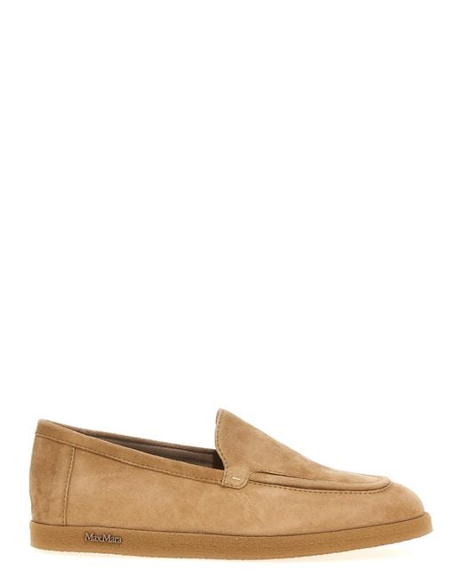 Max Mara Brown 'Soft Loafers' Loafers