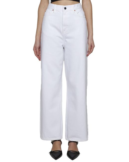 Wardrobe NYC White Jeans