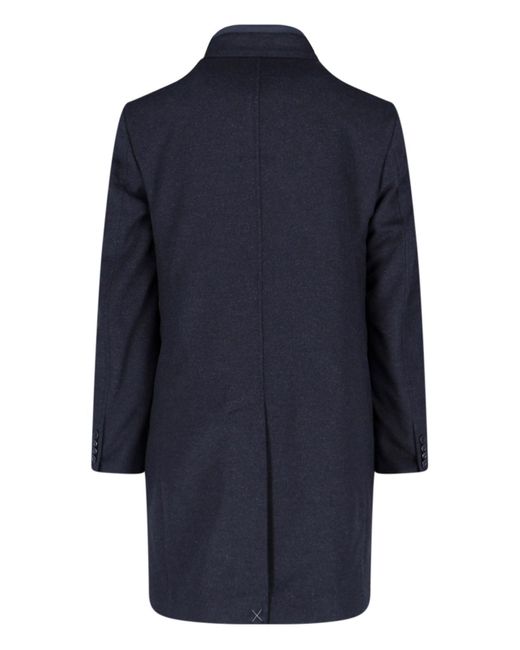Fay Blue Double Coat for men