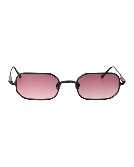 Matsuda Pink Metal Sunglasses