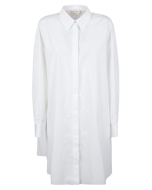 Alexander McQueen Cotton Capeback Mini 