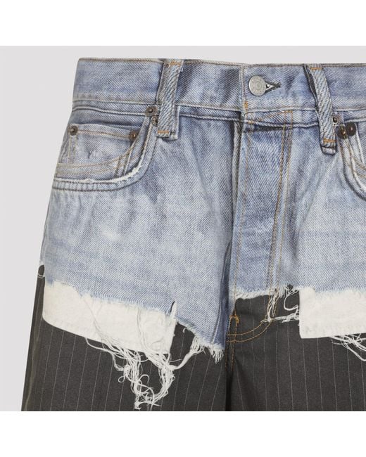 Acne Gray Pinstripe Jeans