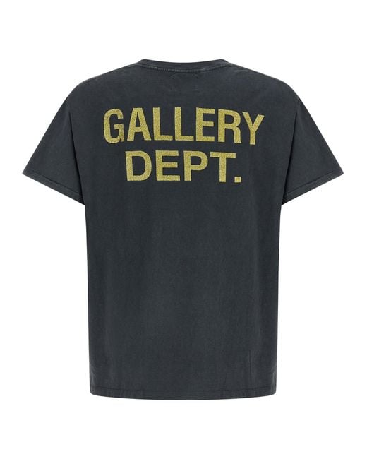 GALLERY DEPT. Gray Big Reaper Atk T-Shirt Cotton for men