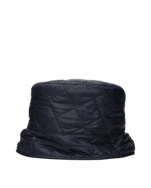Moncler Blue Cotton Bucket Hat