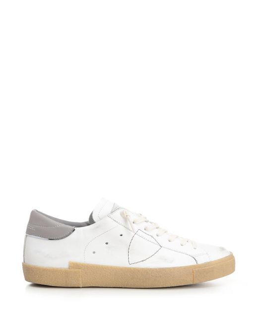 Philippe Model White Prsx Sneakers for men