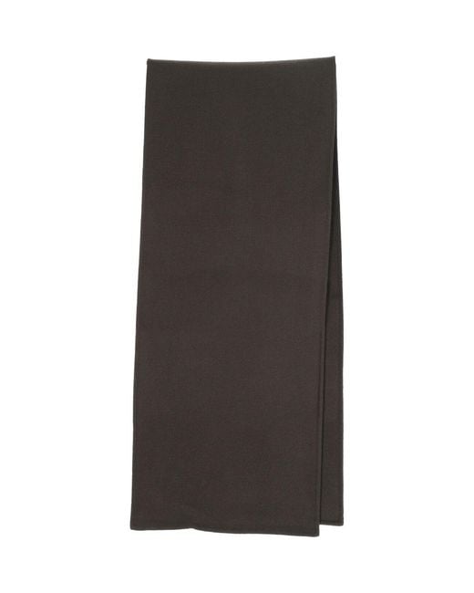 BERNER KUHL Gray Scarfs Wool for men