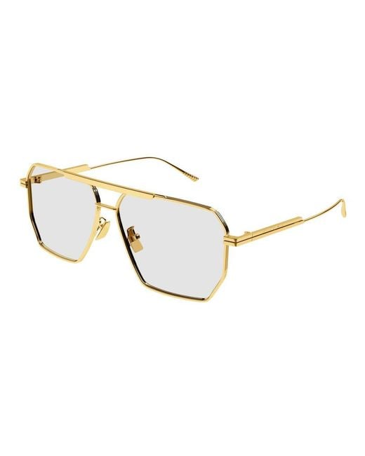 Bottega Veneta Black Sunglasses Eyewear for men