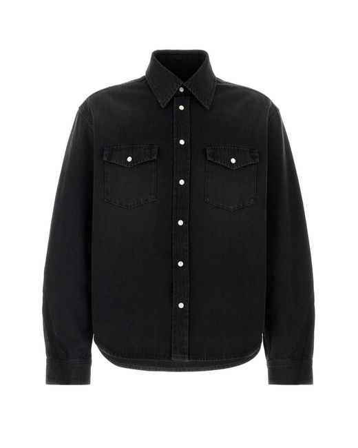 Givenchy Black Denim Shirt for men