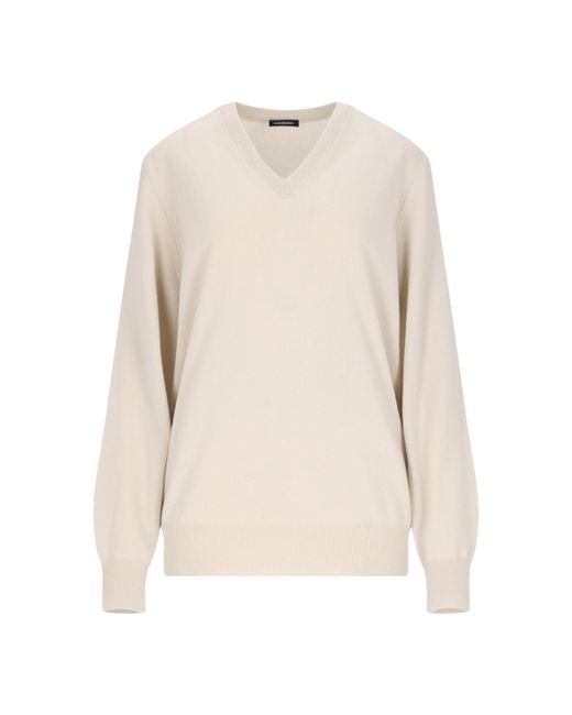 Canessa White Sweaters Cashmere