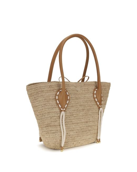 Christian Louboutin Natural Large Venus Basket Shoulder Bag