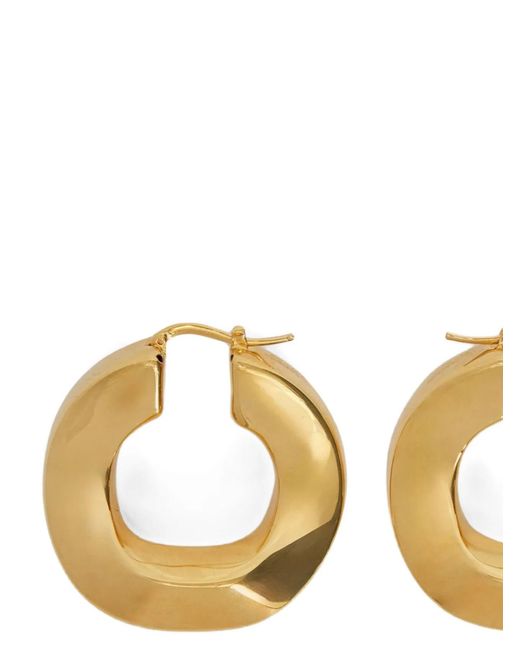 Jil Sander Metallic '2104' Earrings