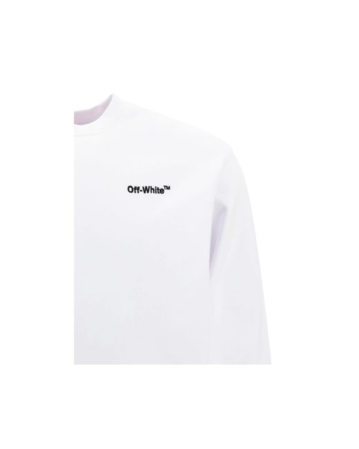 Off-White c/o Virgil Abloh White Off- Sweatshirt for men