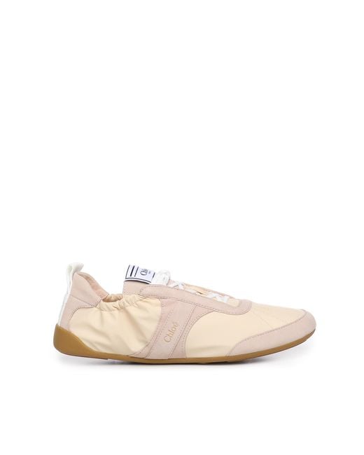 Chloé White Sneakers Nylon