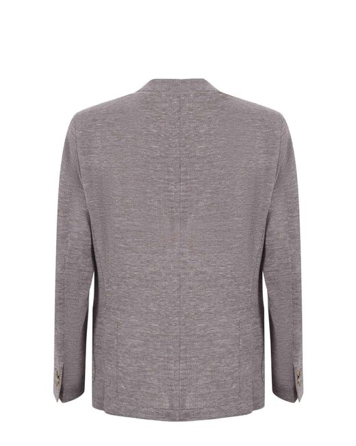 Paoloni Gray Jacket for men