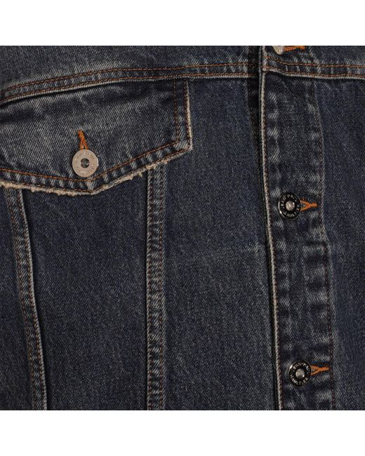 Jean Paul Gaultier Blue Cotton Denim Jacket