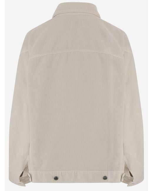 Haikure Natural Jacket Cotton Velvet