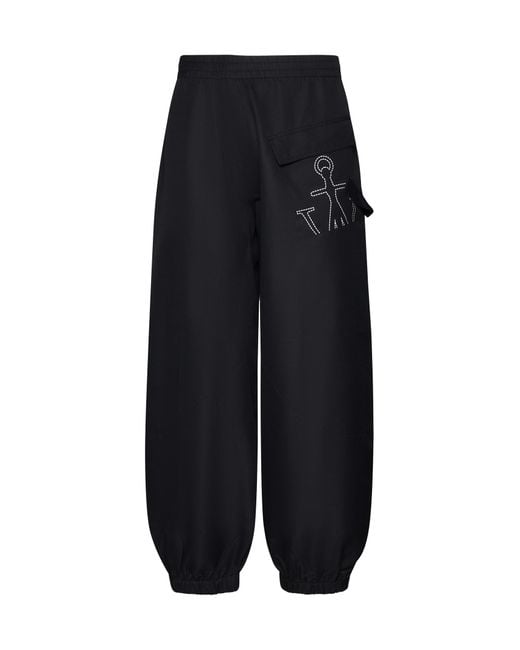 J.W. Anderson Black Jw Anderson Trousers for men