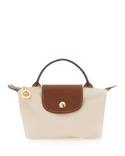 Longchamp Multicolor Pochette Con Manico Le Pliage