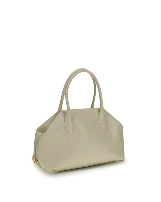 THEMOIRÈ Natural Tallia Trank Medium Shoulder Bag Polyurethane