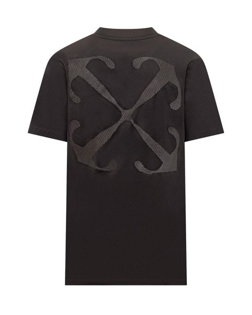 Off-White c/o Virgil Abloh Black Arrow Logo T-shirt for men