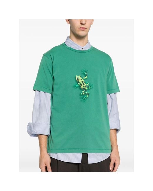 J.W. Anderson Green T-Shirts & Vests for men