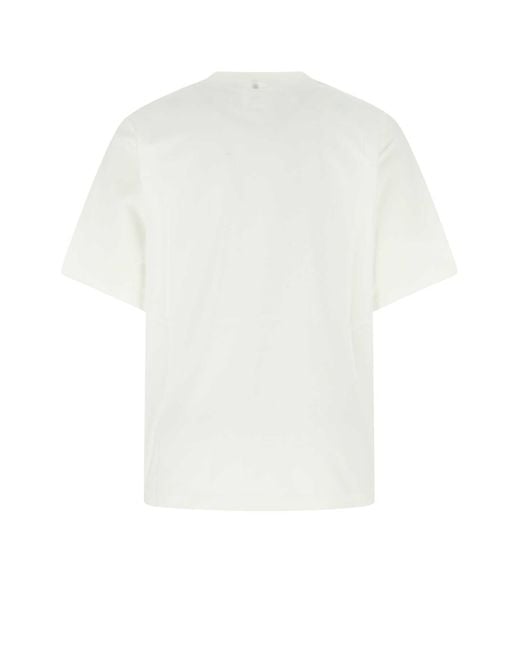 OAMC White Cotton Oversize T-Shirt for men