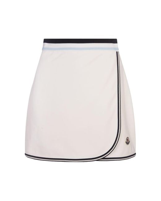 Moncler Natural Wrap Skirt