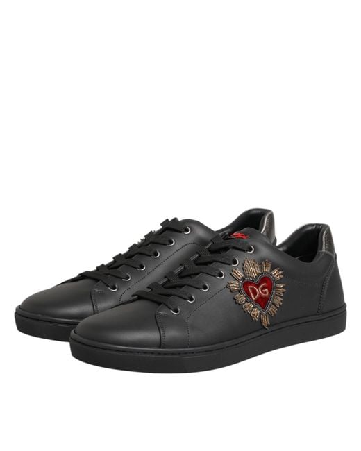 Dolce & Gabbana Black Sneakers for men