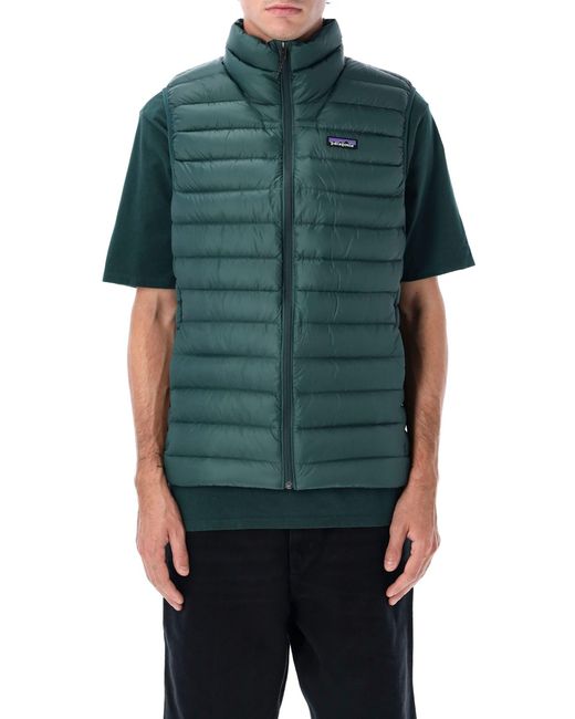Patagonia Green Down Sweater Padded Vest