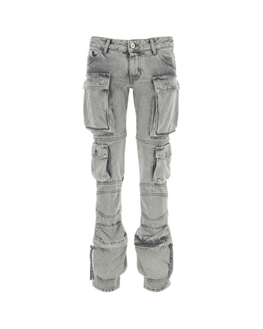 The Attico Gray Jeans