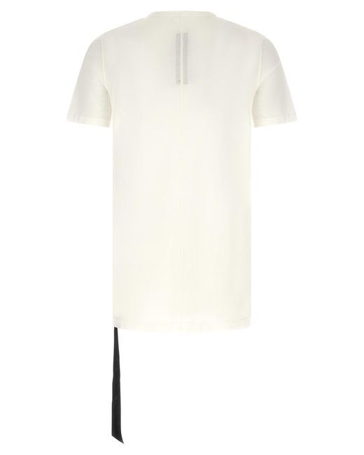 Rick Owens White 'Level T' T-Shirt for men