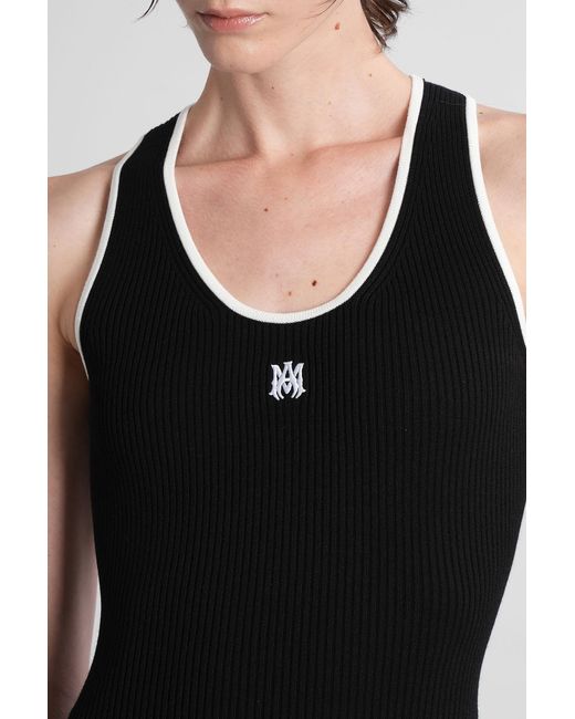 Amiri Black Mini Dress