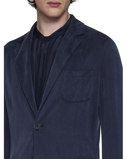 Giorgio Armani Blue Jackets for men