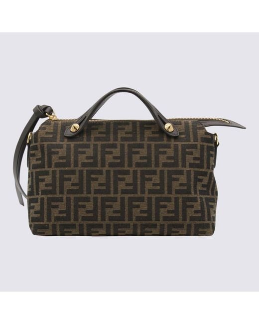 Fendi Green Leather By The Way Top Handle Bag