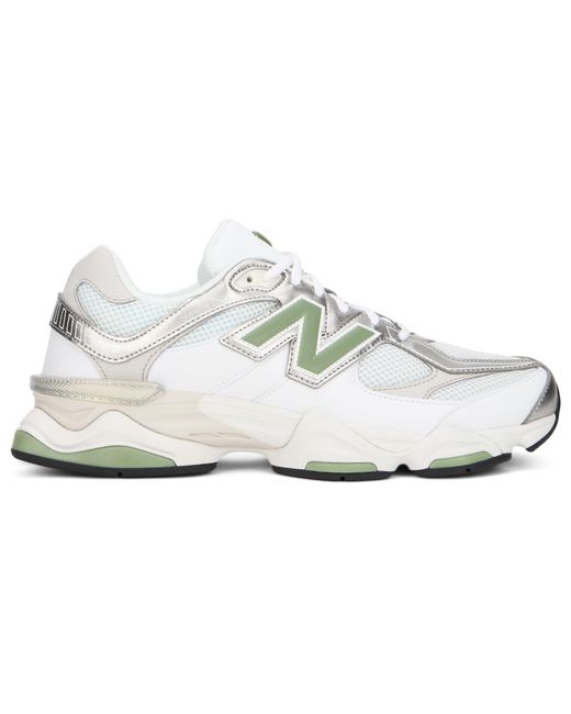 New Balance White Low Sneakers Fabric Trainers for men