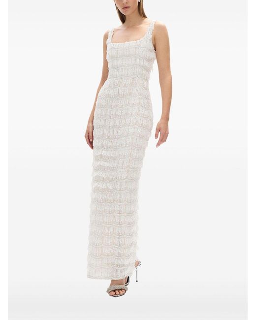 Rachel Gilbert White Dress Sadie Nylon