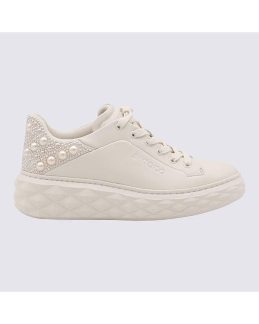 Jimmy Choo White Sneakers