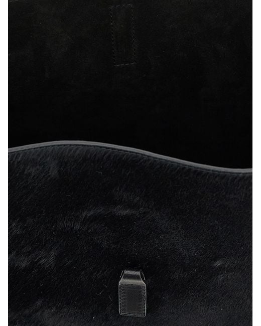 Saint Laurent Black Le 5 À 7 Small Shoulder Bag