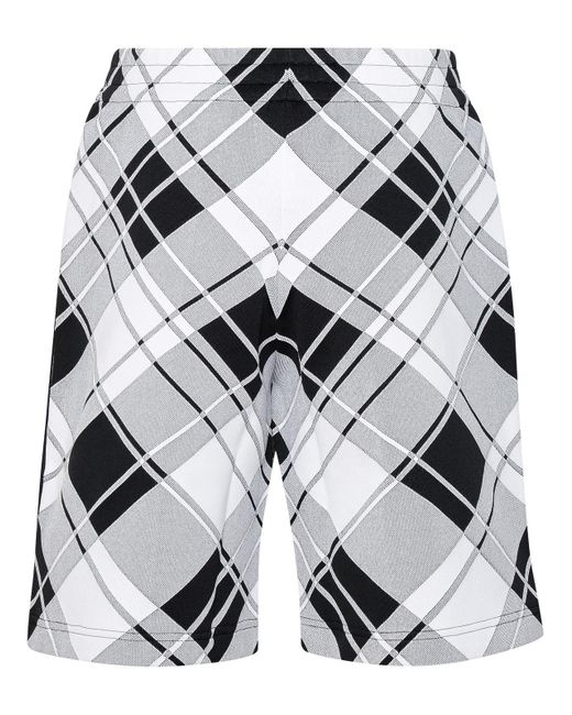 Burberry Gray Bermuda Shorts for men