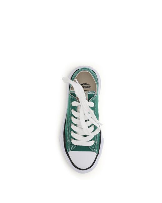 Maison Mihara Yasuhiro Green Peterson Sneakers Upper: Cotton; Sole: Rubber