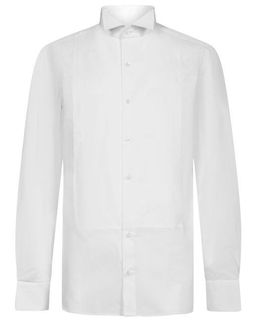Luigi Borrelli Napoli White Shirt for men