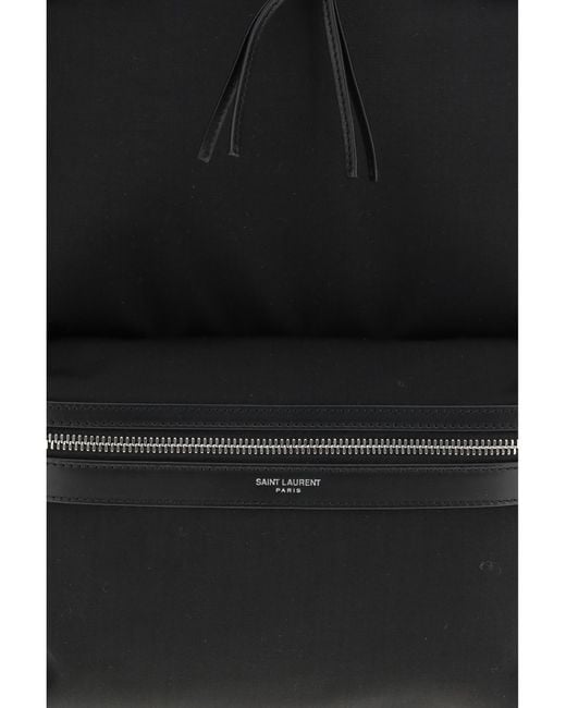 Saint Laurent Black City Backpack for men