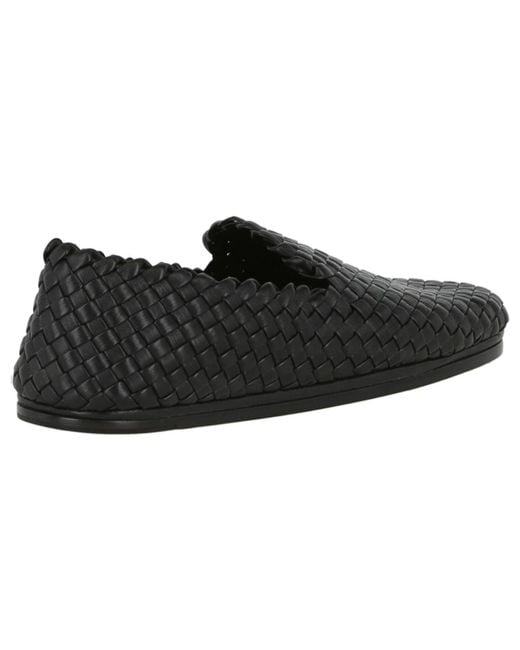 Bottega Veneta Black Loafers for men