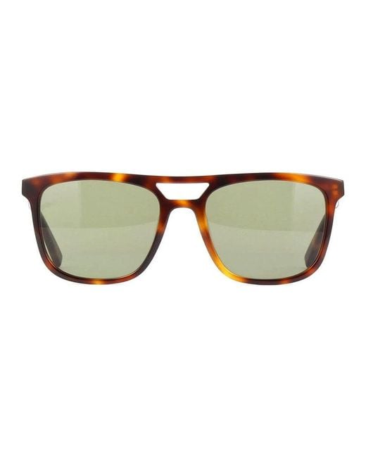 Saint Laurent Brown Sunglasses Square Full Rim, Frame And Lens Sl455002 for men